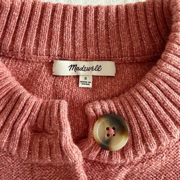 Madewell Blush Pink Broadway Cardigan / Small - Picture 3 of 5